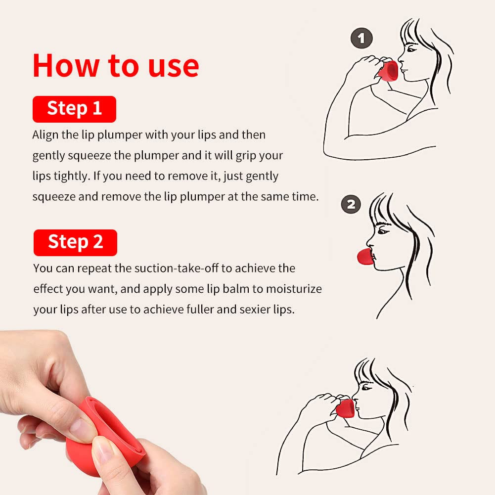 Achieve Sexy, Full Lips Fast with Our Natural Lip Plumper Tool - Enhance Your Pout Today!