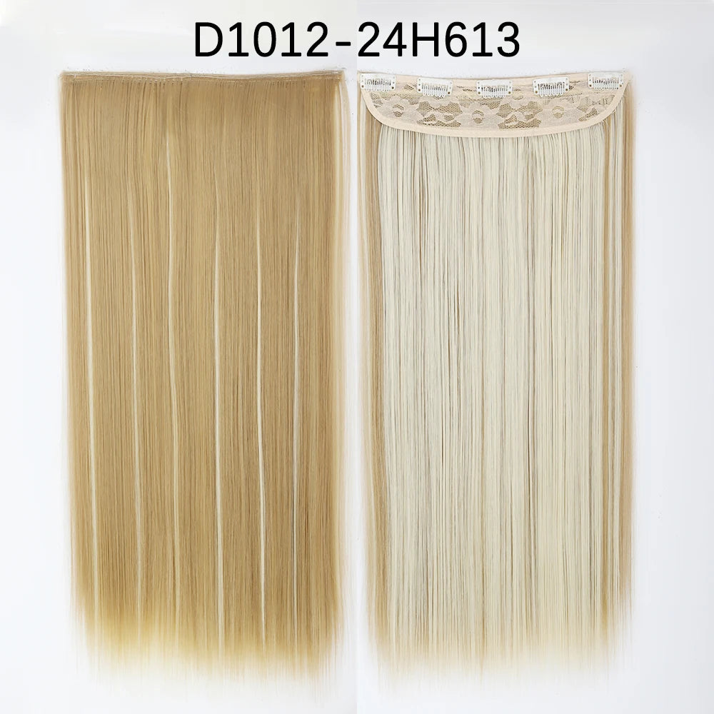 Transform your look with 's Long Ombre Brown to Blonde Water Wavy Clip-In Hair Extensions! 💁‍♀️✨ #HairGoals #HairExtensions