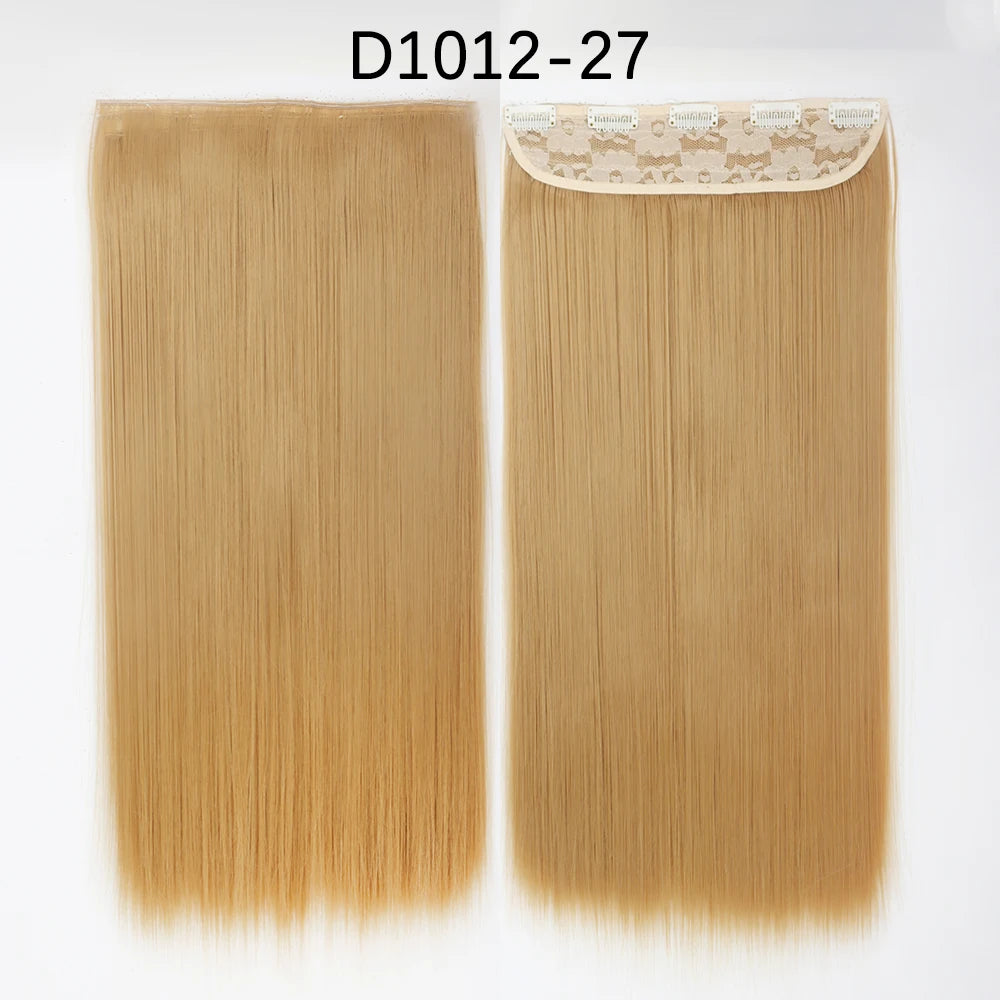 Transform your look with 's Long Ombre Brown to Blonde Water Wavy Clip-In Hair Extensions! 💁‍♀️✨ #HairGoals #HairExtensions