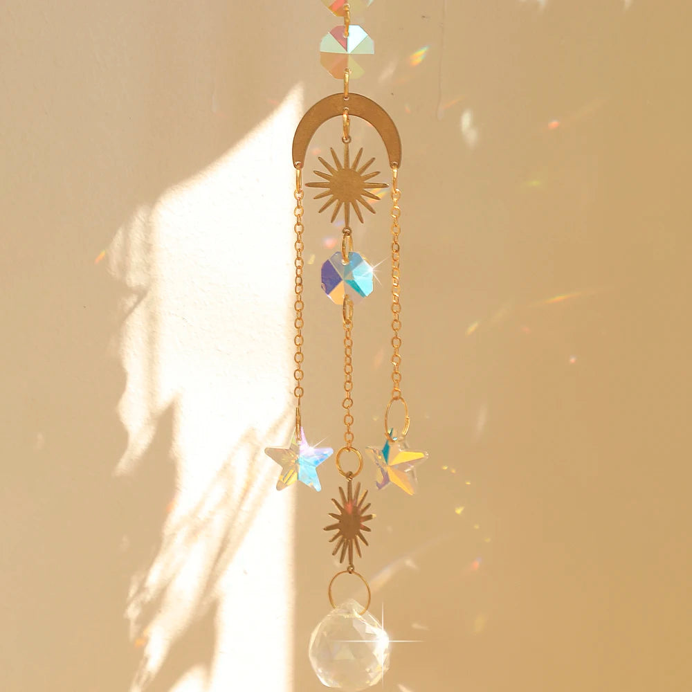 Transform your space with our stunning Crystal Butterfly Suncatcher! 🌈✨ Perfect for adding a touch of magic to your garden or outdoor decor! 🦋🌙 #RainbowMaker #FairyGarden