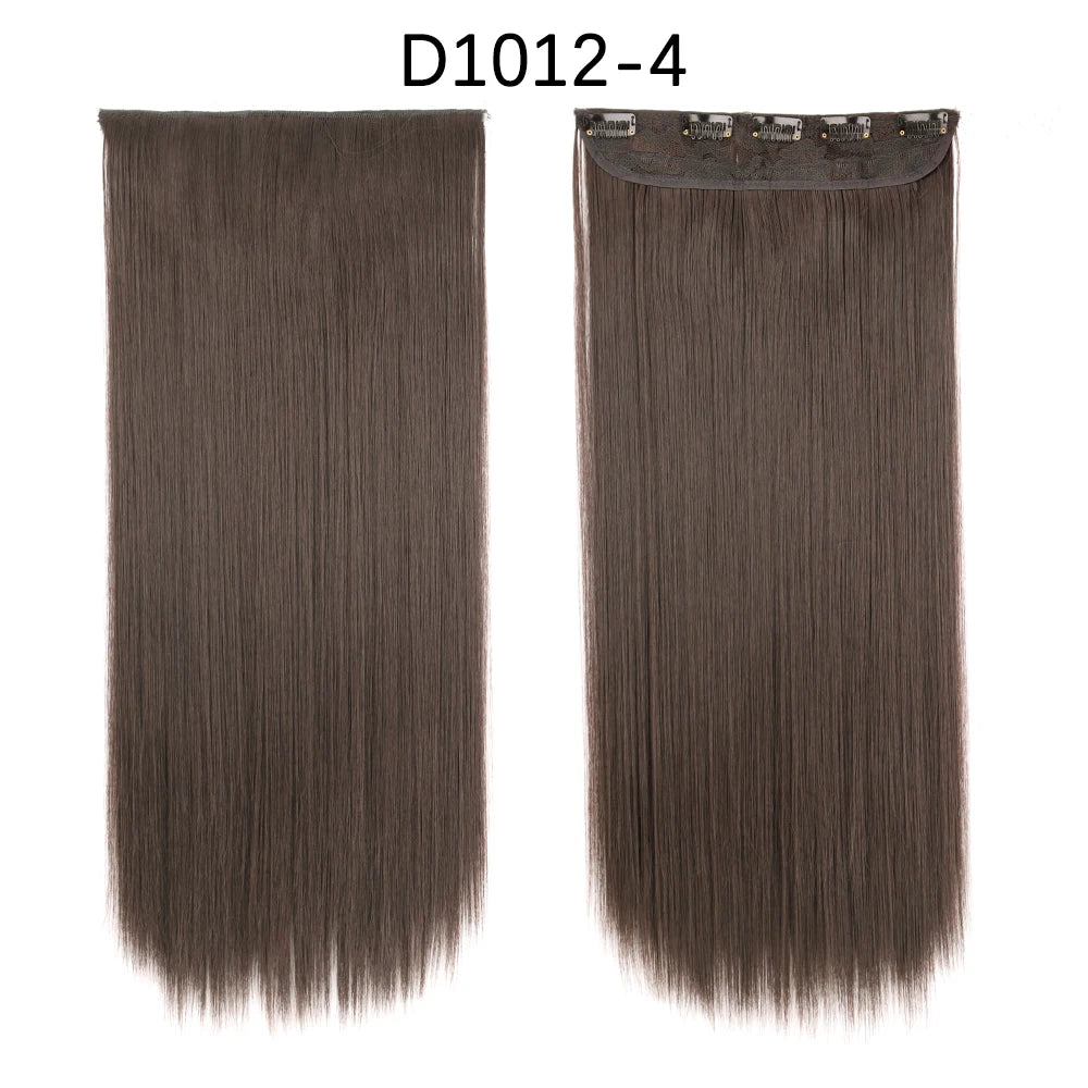 Transform your look with 's Long Ombre Brown to Blonde Water Wavy Clip-In Hair Extensions! 💁‍♀️✨ #HairGoals #HairExtensions