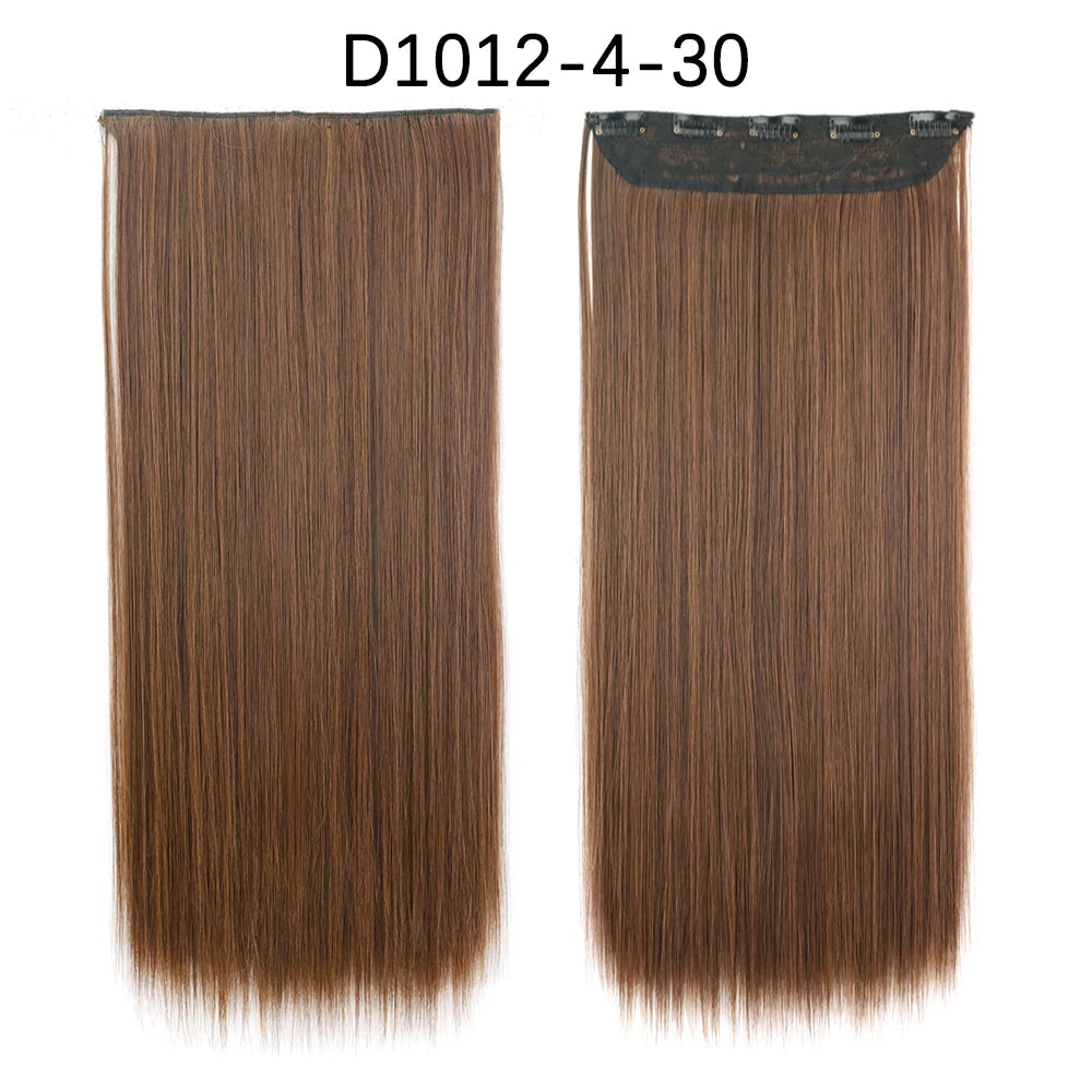 Transform your look with 's Long Ombre Brown to Blonde Water Wavy Clip-In Hair Extensions! 💁‍♀️✨ #HairGoals #HairExtensions