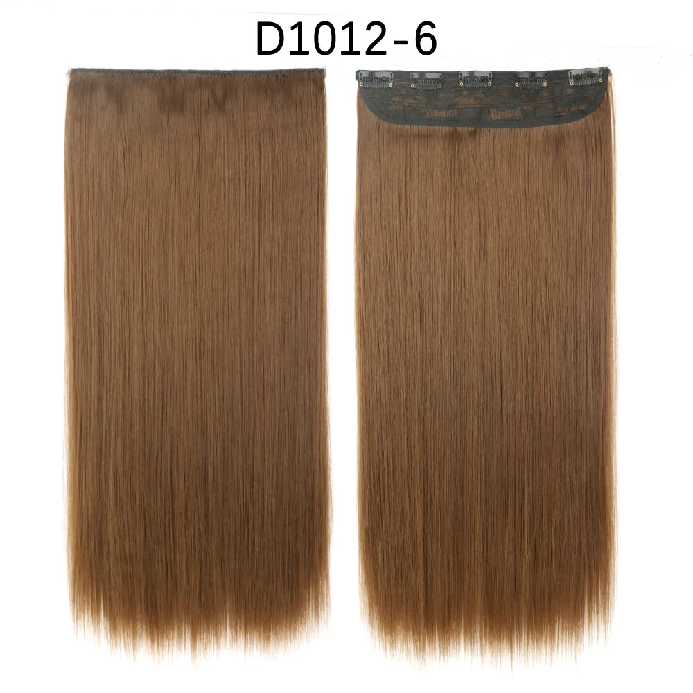 Transform your look with 's Long Ombre Brown to Blonde Water Wavy Clip-In Hair Extensions! 💁‍♀️✨ #HairGoals #HairExtensions