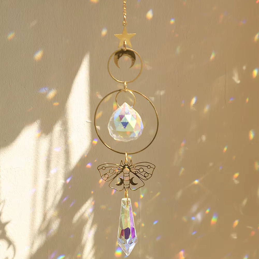 Transform your space with our stunning Crystal Butterfly Suncatcher! 🌈✨ Perfect for adding a touch of magic to your garden or outdoor decor! 🦋🌙 #RainbowMaker #FairyGarden