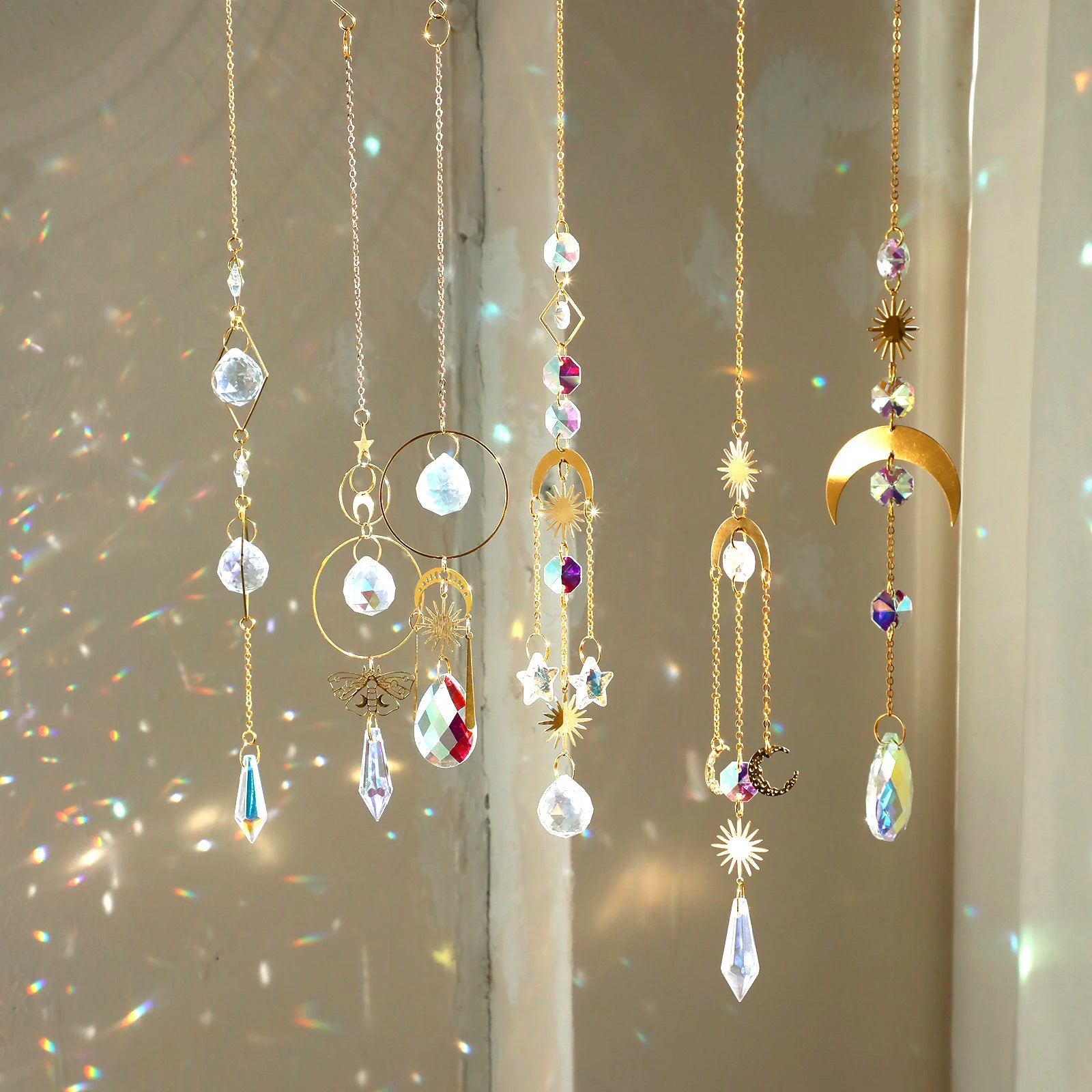 Transform your space with our stunning Crystal Butterfly Suncatcher! 🌈✨ Perfect for adding a touch of magic to your garden or outdoor decor! 🦋🌙 #RainbowMaker #FairyGarden