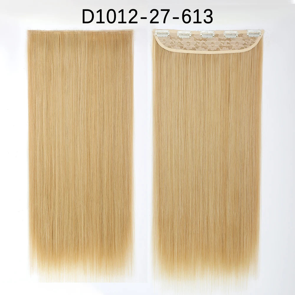 Transform your look with 's Long Ombre Brown to Blonde Water Wavy Clip-In Hair Extensions! 💁‍♀️✨ #HairGoals #HairExtensions