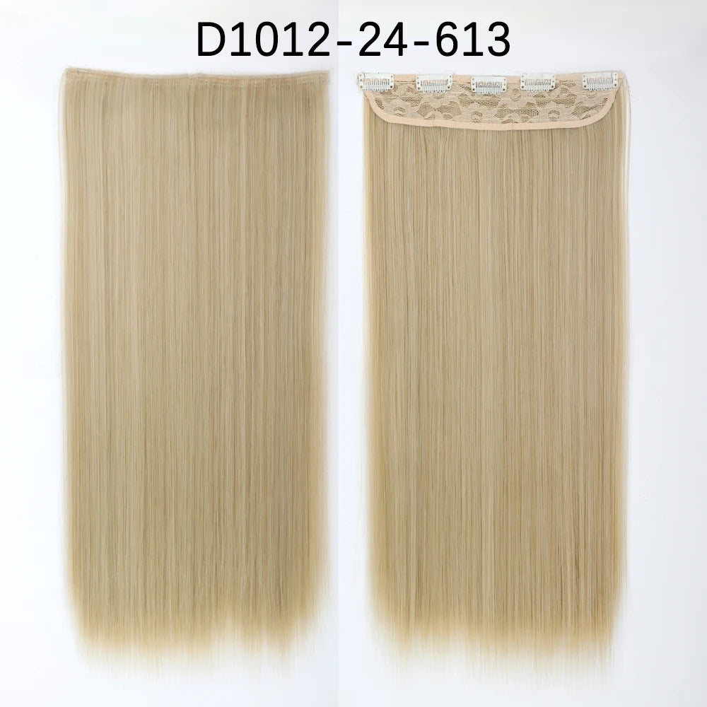 Transform your look with 's Long Ombre Brown to Blonde Water Wavy Clip-In Hair Extensions! 💁‍♀️✨ #HairGoals #HairExtensions