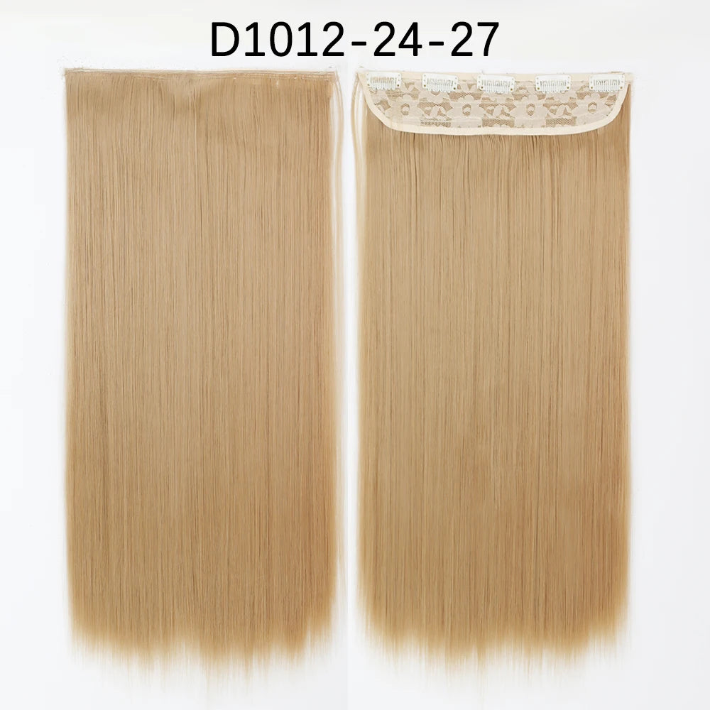 Transform your look with 's Long Ombre Brown to Blonde Water Wavy Clip-In Hair Extensions! 💁‍♀️✨ #HairGoals #HairExtensions