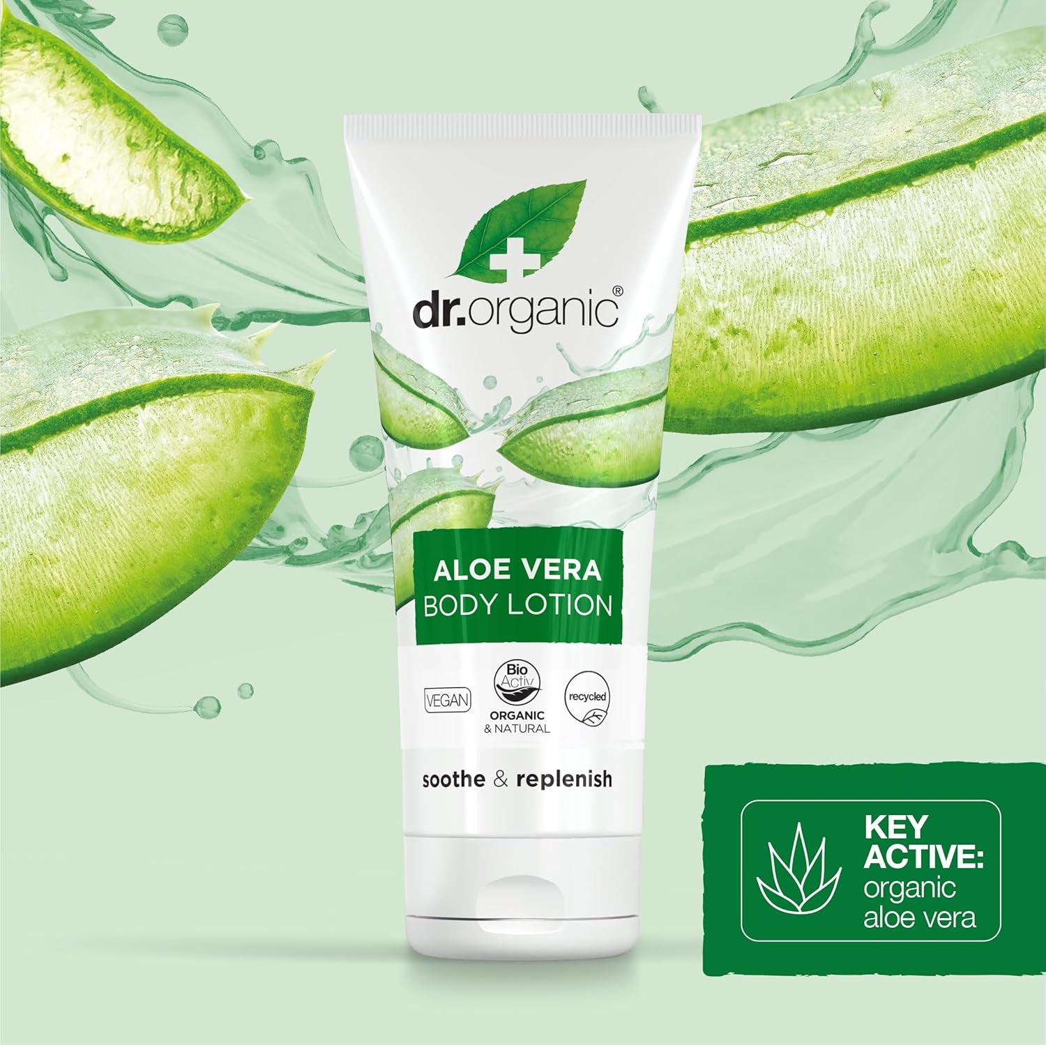 Organic Doctor Aloe Vera Skin Lotion - Nourishing & Hydrating, 6.8 Fl.Oz.