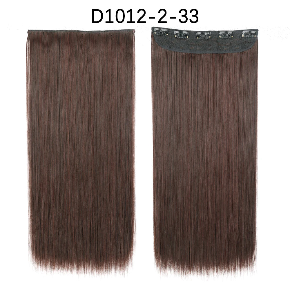 Transform your look with 's Long Ombre Brown to Blonde Water Wavy Clip-In Hair Extensions! 💁‍♀️✨ #HairGoals #HairExtensions