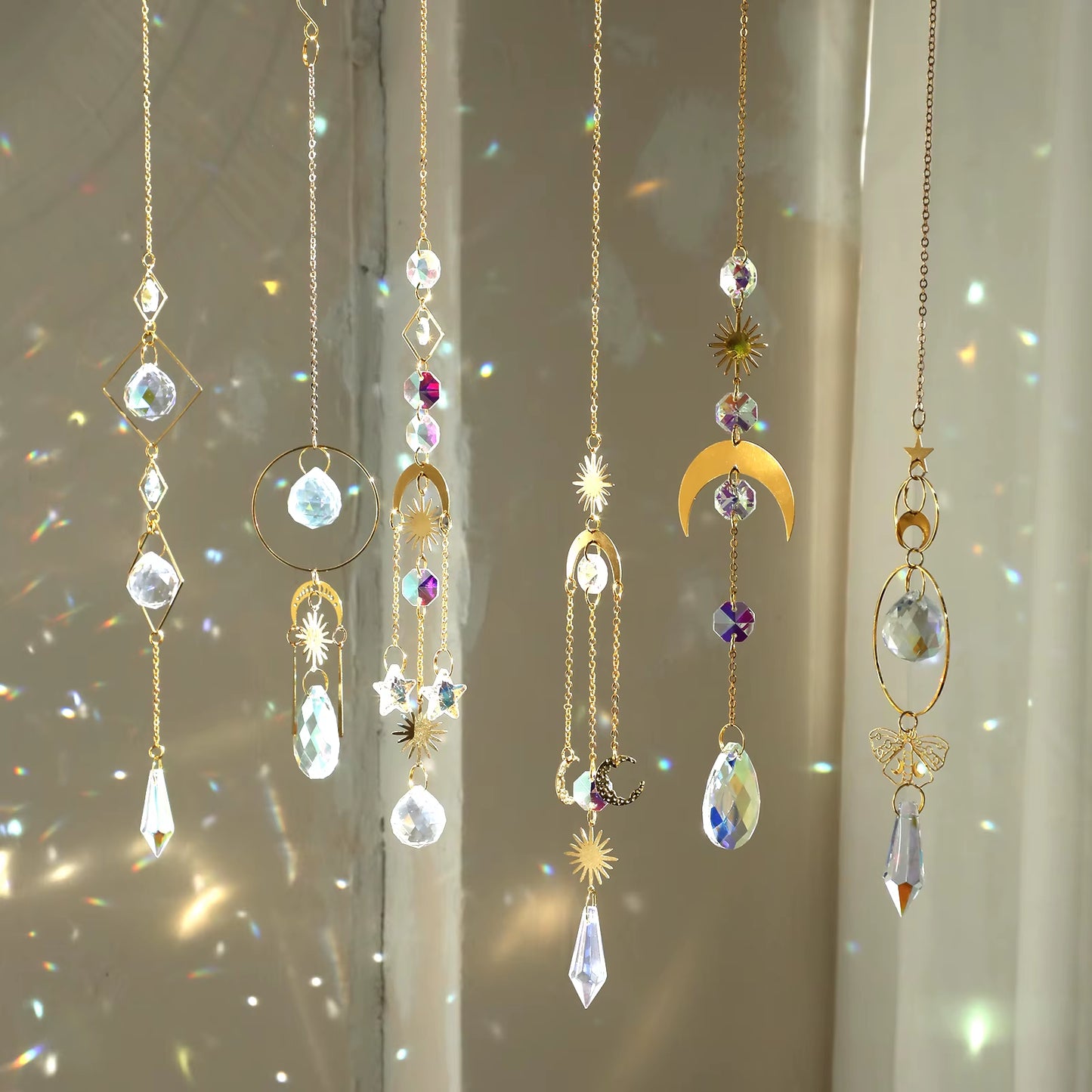 Transform your space with our stunning Crystal Butterfly Suncatcher! 🌈✨ Perfect for adding a touch of magic to your garden or outdoor decor! 🦋🌙 #RainbowMaker #FairyGarden
