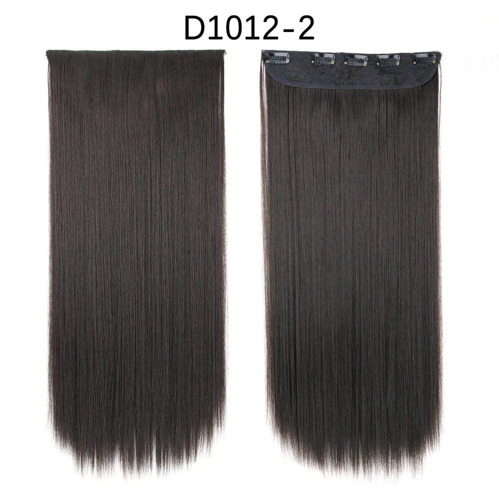 Transform your look with 's Long Ombre Brown to Blonde Water Wavy Clip-In Hair Extensions! 💁‍♀️✨ #HairGoals #HairExtensions